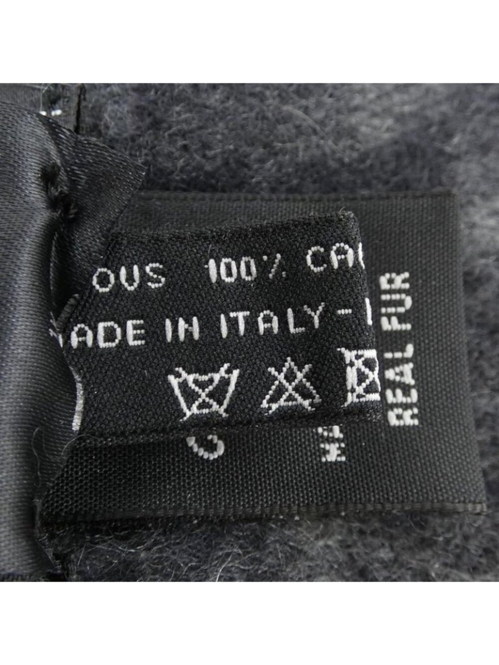 ★SOLD★ Chanel Scarf Cashmere Gray - Picture 3 of 6